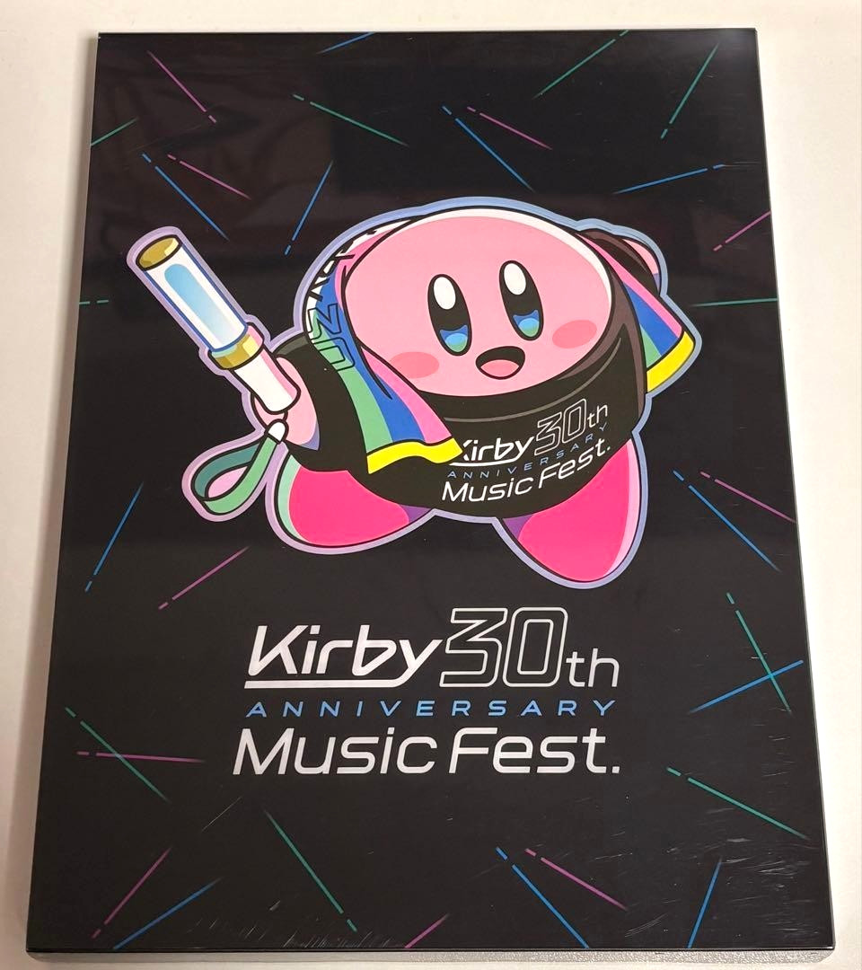Kirby 30th Anniversary Music Fest Live Blu-ray CD Set Japan Limited Rare