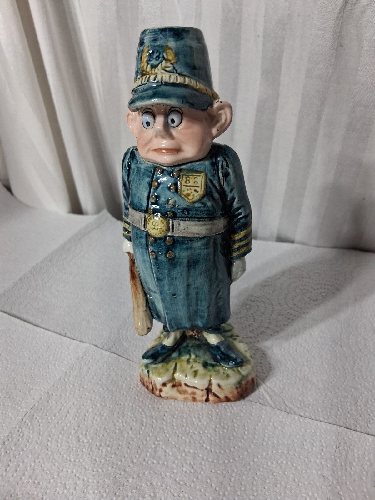 Antique Palmer Cox Police Policeman Figurine 9\