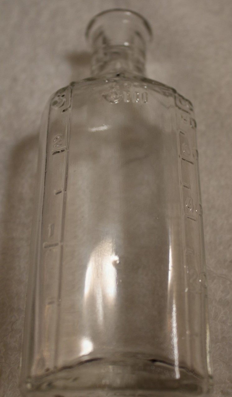 VINTAGE 3III EMPTY BOTTLE 5