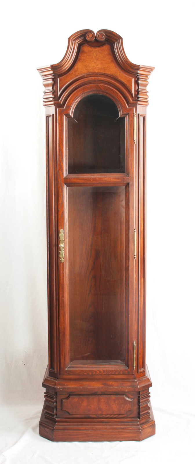 Trend Sligh 9 tube grandfather clock case only @ early 1980s Original Great