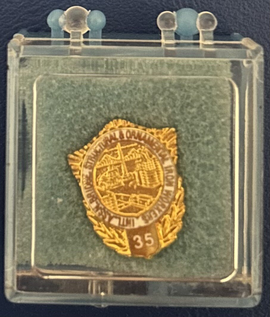 Iron Workers 35 Year Pin