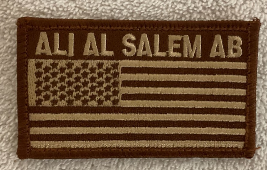 Military Militaria USAF Patch Ali Al Salem Air Base