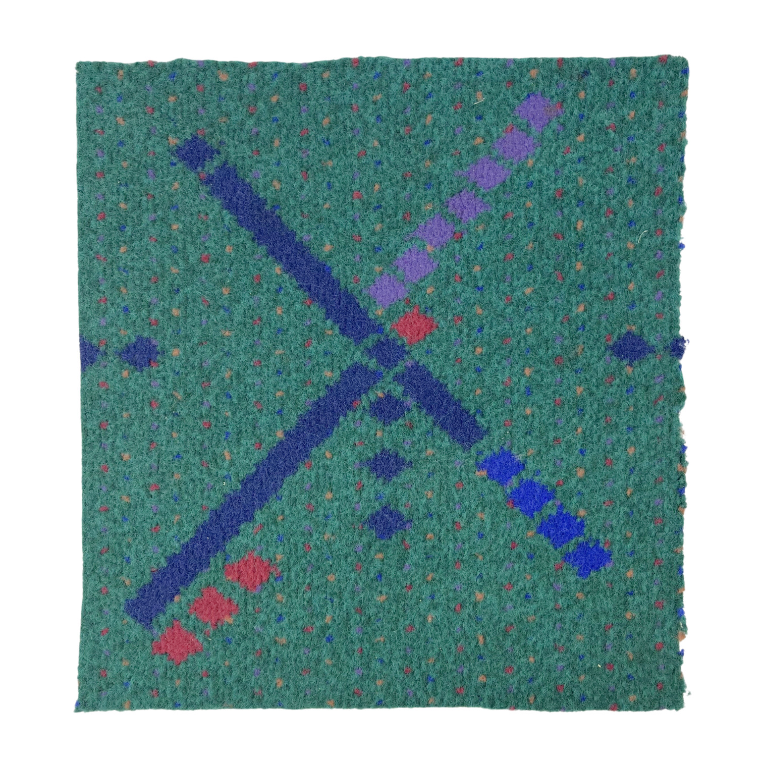 Authentic Portland International Airport Carpet Square - 12\