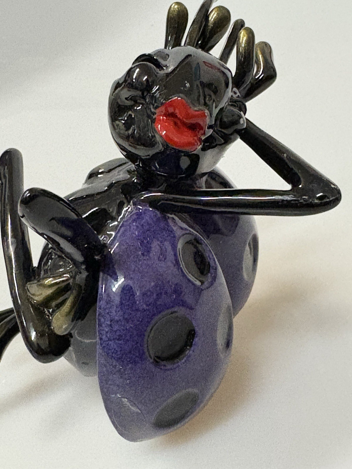 VTG Kitty's Critters Carmen Sexy Ladybug Extra large Purple RARE Find VTG Kitty's Critters Carmen Sexy Ladybug Extra large Purple RARE Find