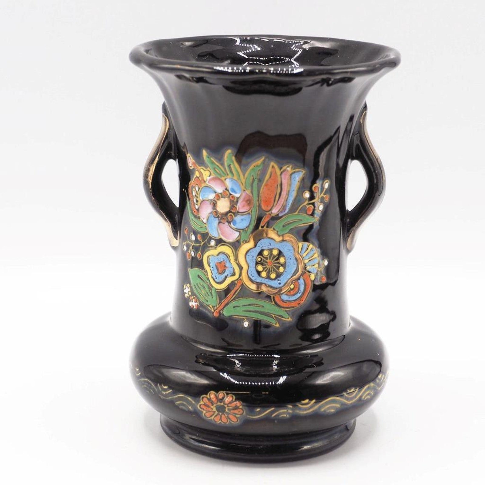 Handpainted Porcelain Vase made in Japan