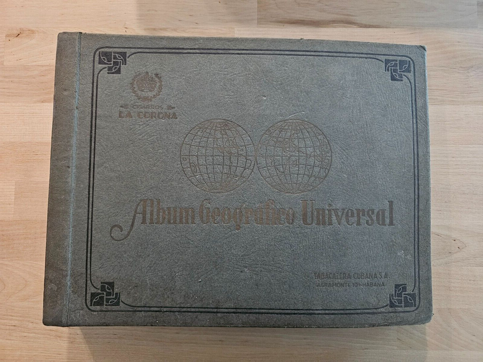 ALBUM Book Cuba Cuban 1936 +1000 PHOTOS GEOGRAFICO UNIVERSAL SIAM Complete