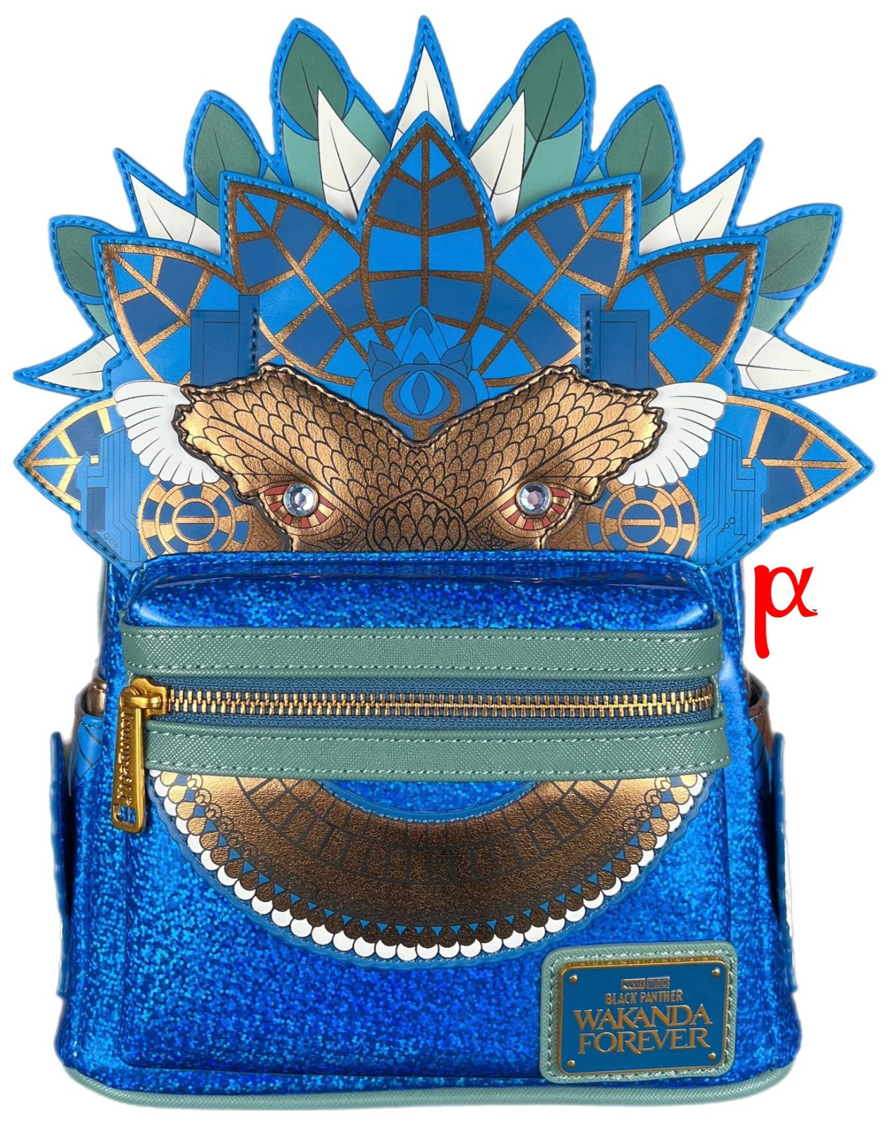 Loungefly Marvel Black Panther Wakanda Forever Namor Cosplay Mini Backpack LE