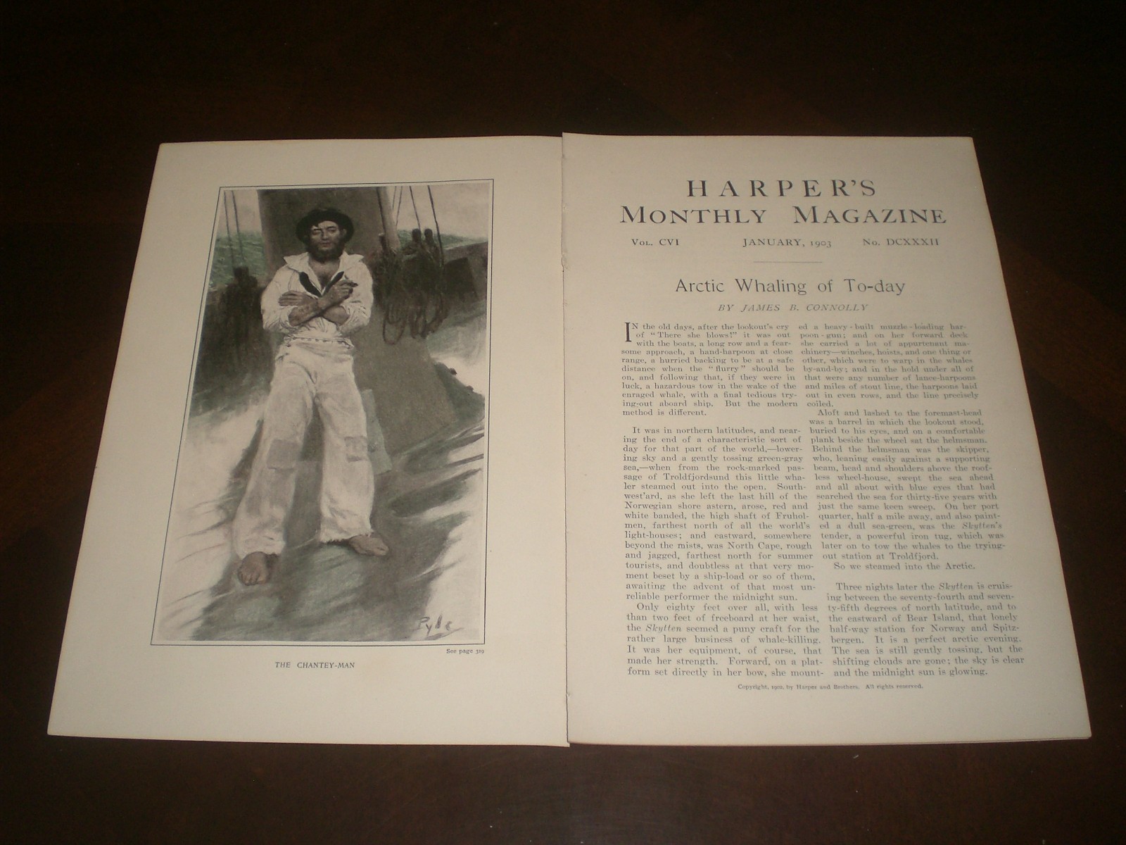 Arctic Whaling of To-day by James B. Connolly (Harper\'s Monthly January 1903)