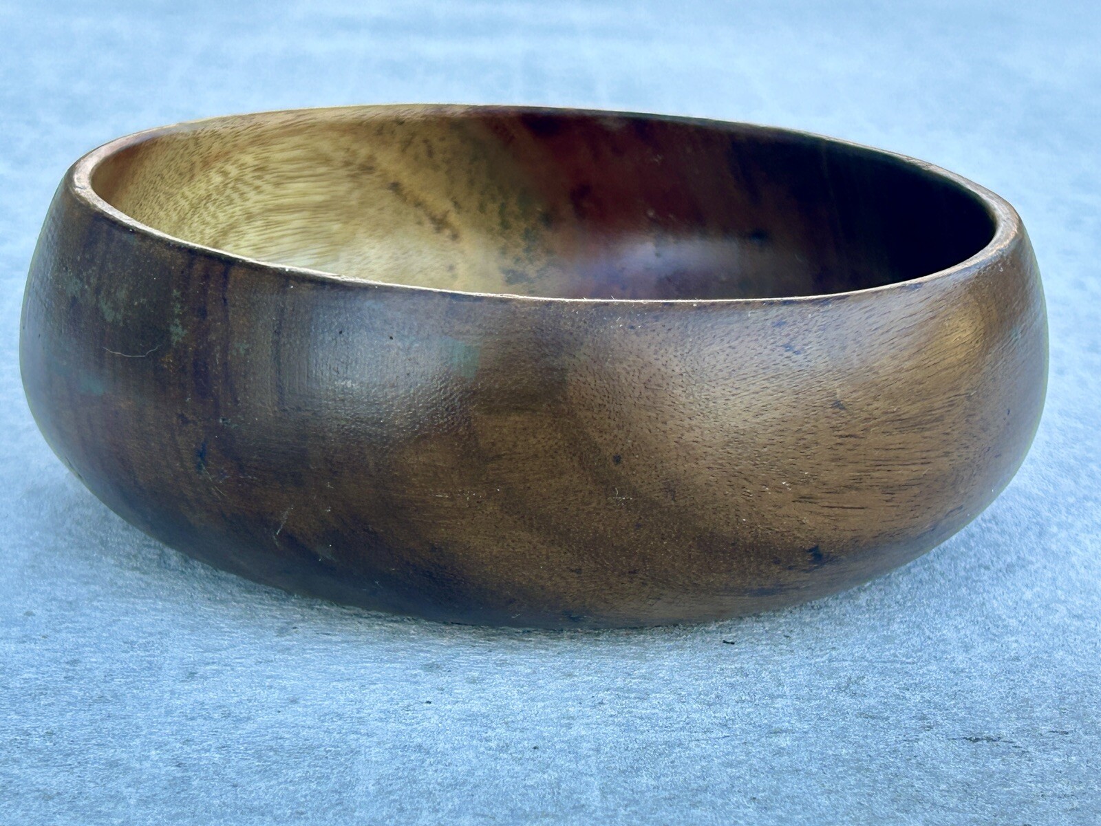 Vintage Hardwoods Of The South Pacific Rosewood Hand Carved Milolito Bowl 5¾\