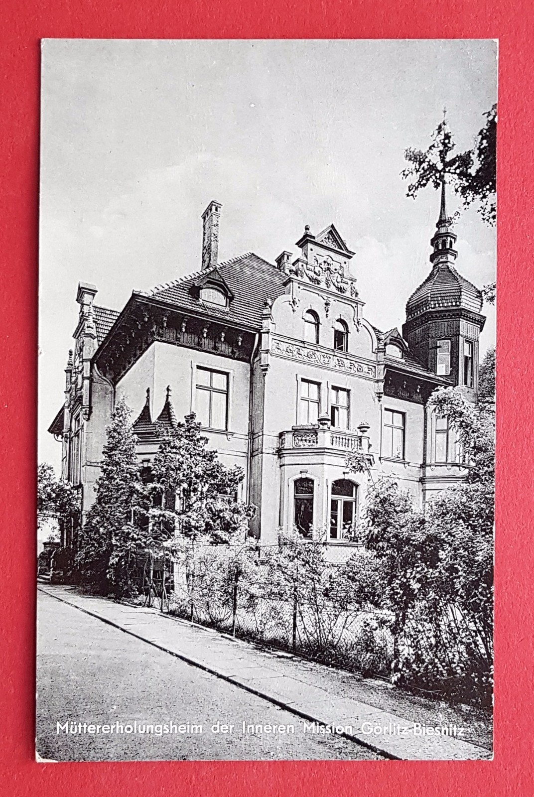 Postcard Görlitz Biessnitz around 1960 Mothers Recreation Home of the Inner Mission (18722