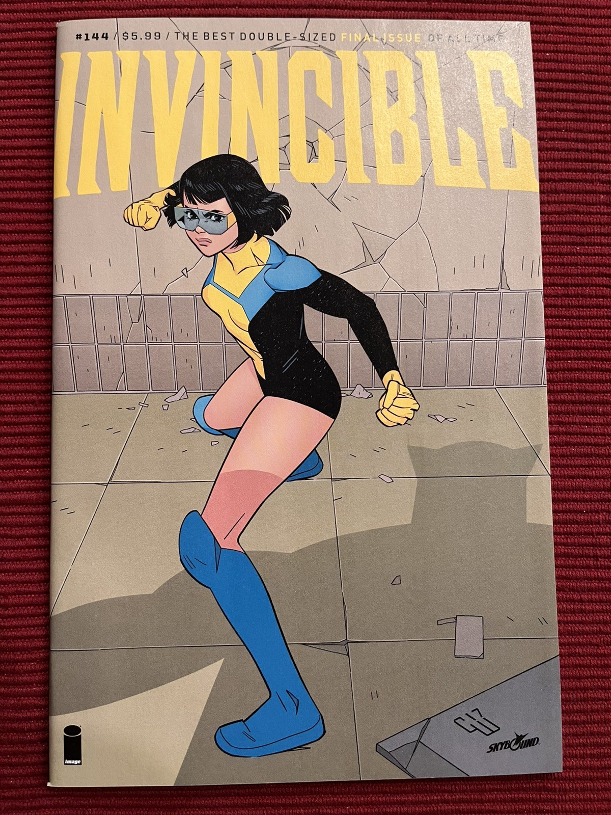 Invincible #144 Image Comics Cover B Variant Last Issue Robert Kirkman NM/NM+