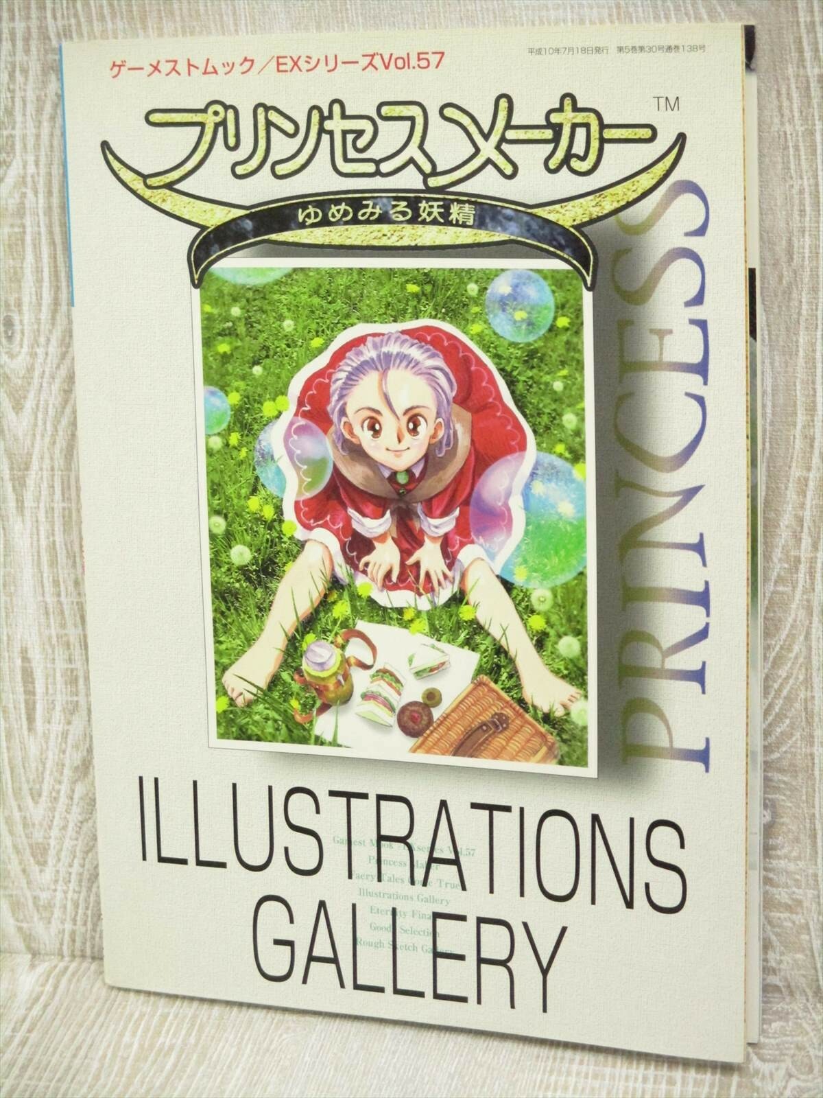 PRINCESS MAKER Illustrations Gallery Art Works TAKEMI AKAI PS1 Book 1998 SI48 PRINCESS MAKER Illustrations Gallery Art Works TAKEMI AKAI PS1 Book 1998 SI48