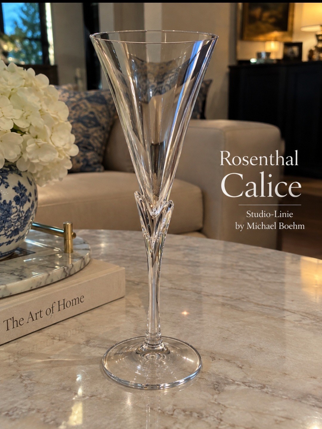 Rare Rosenthal Studio-Linie Calice Champagne Flute Michael Boehm Germany 9\