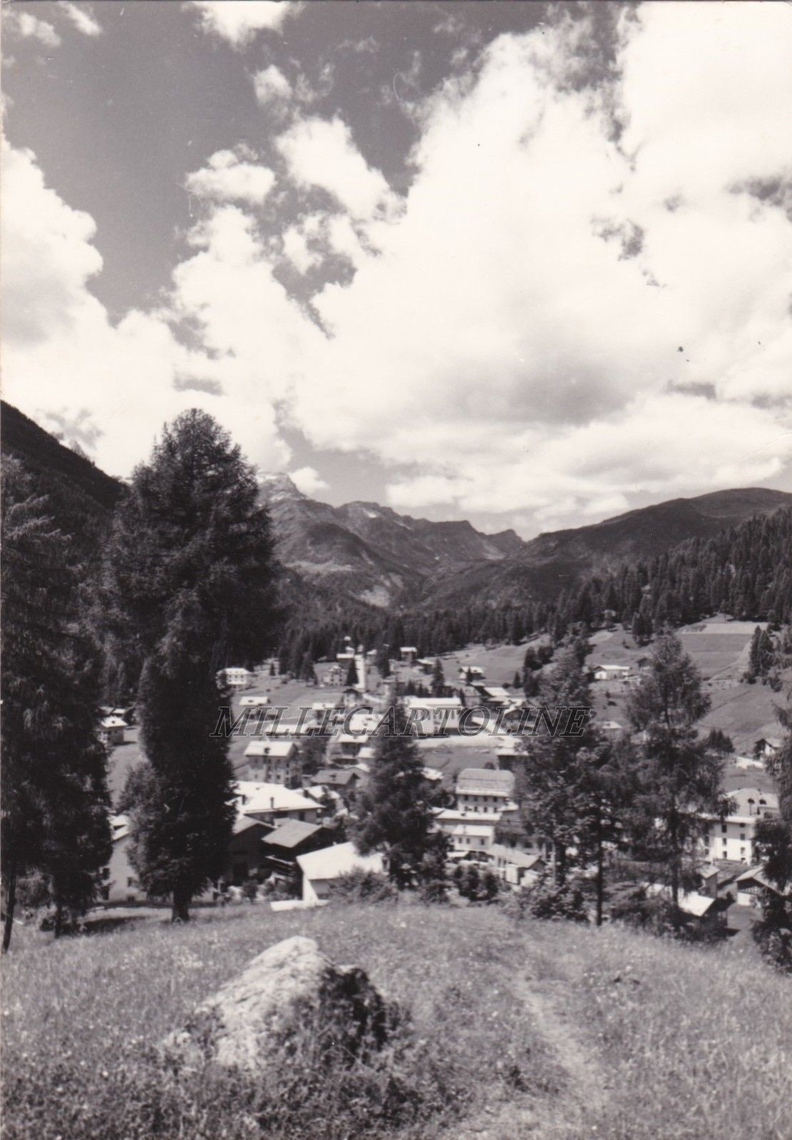 CAVIOLA: Panorama with the Valles Pass 1963