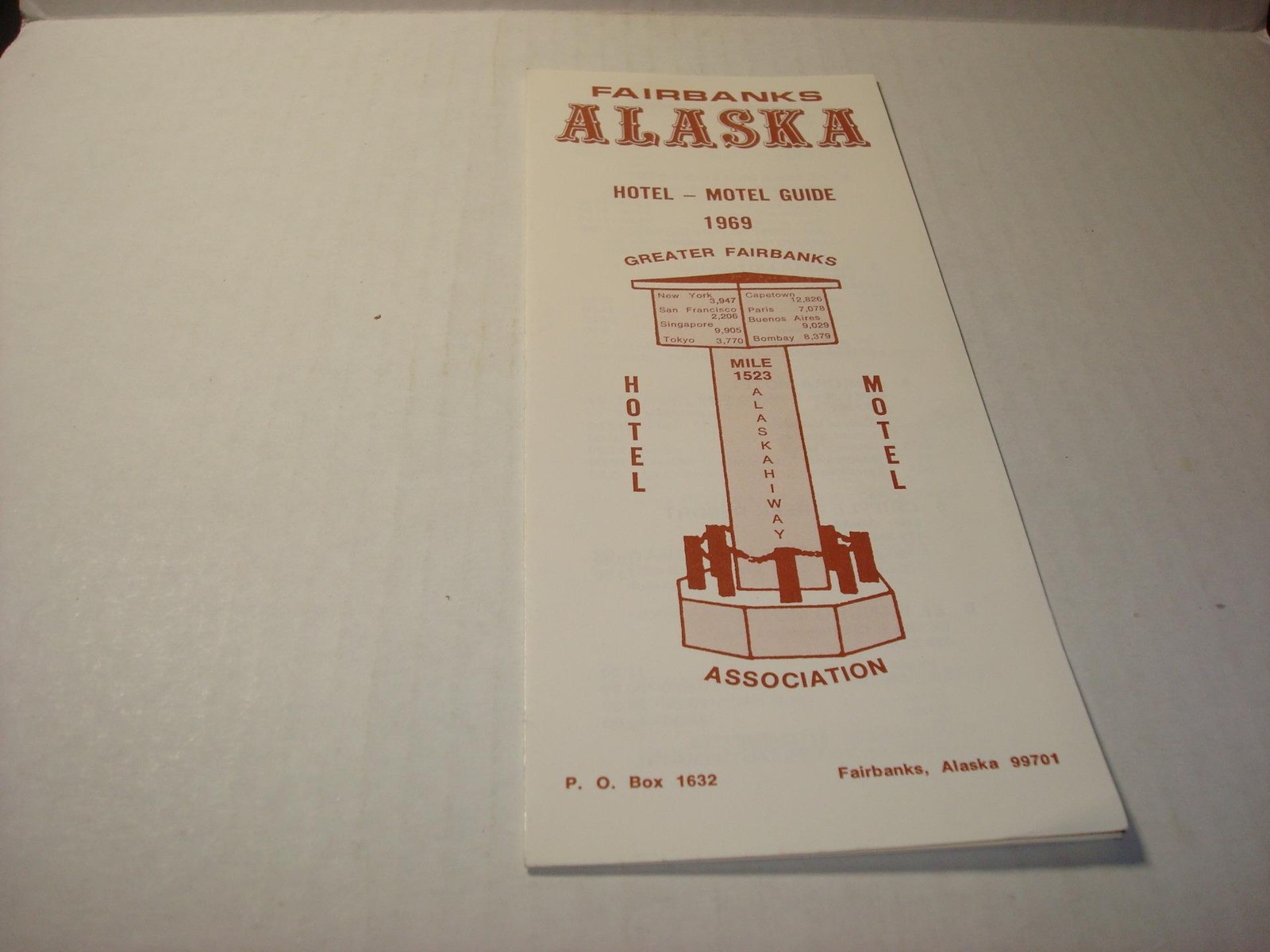 1969 Fairbanks Alaska Hotel - Motel Guide