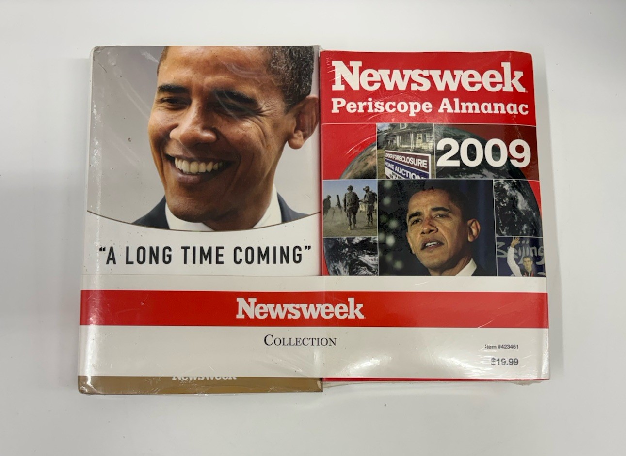 Newsweek Barack Obama 2009 Collection Sealed Almanac Inaugural First 100 Days