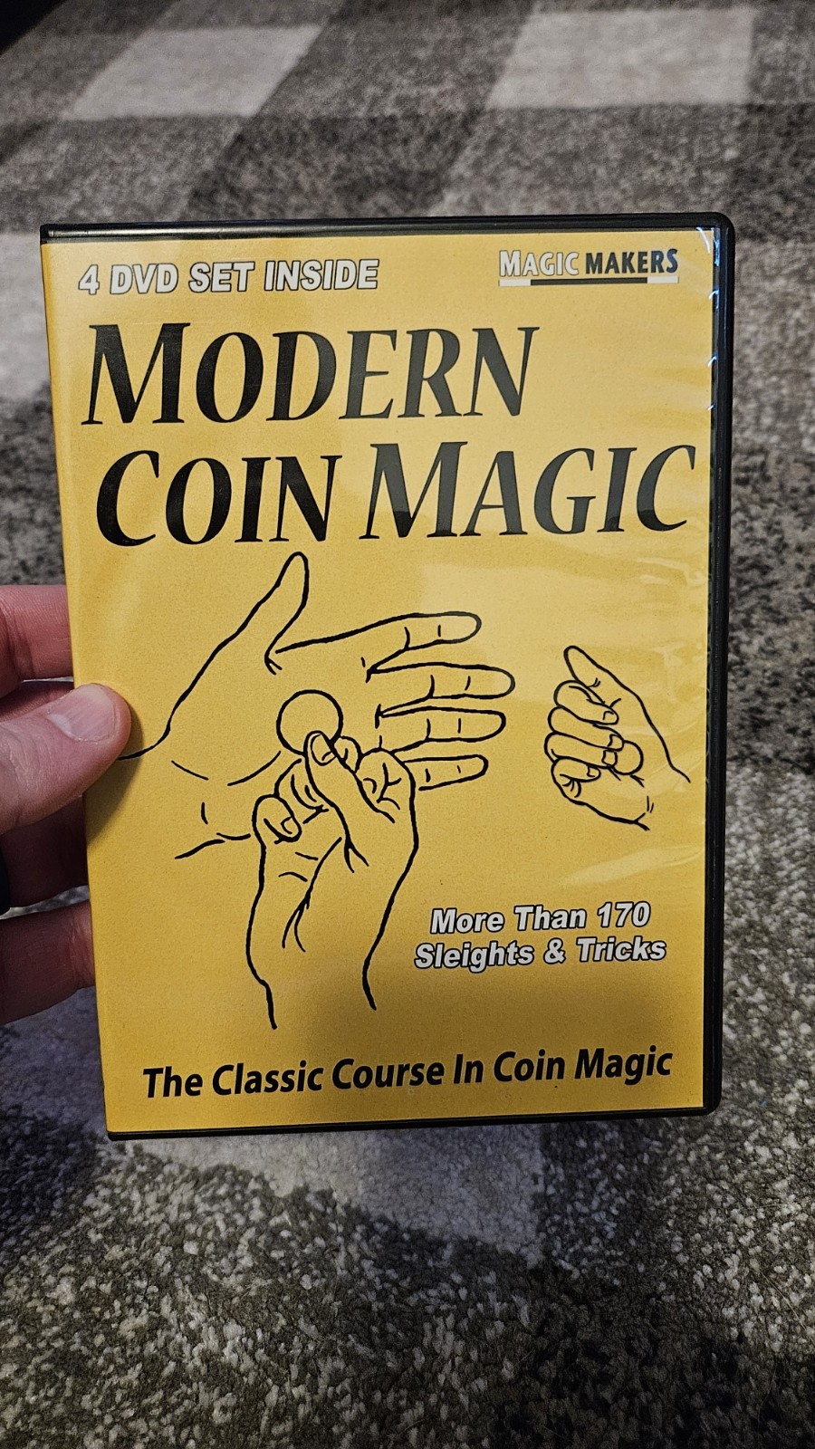 Modern coin Magic The classic course in coin magic 4 DVD set Magic Tested/Works