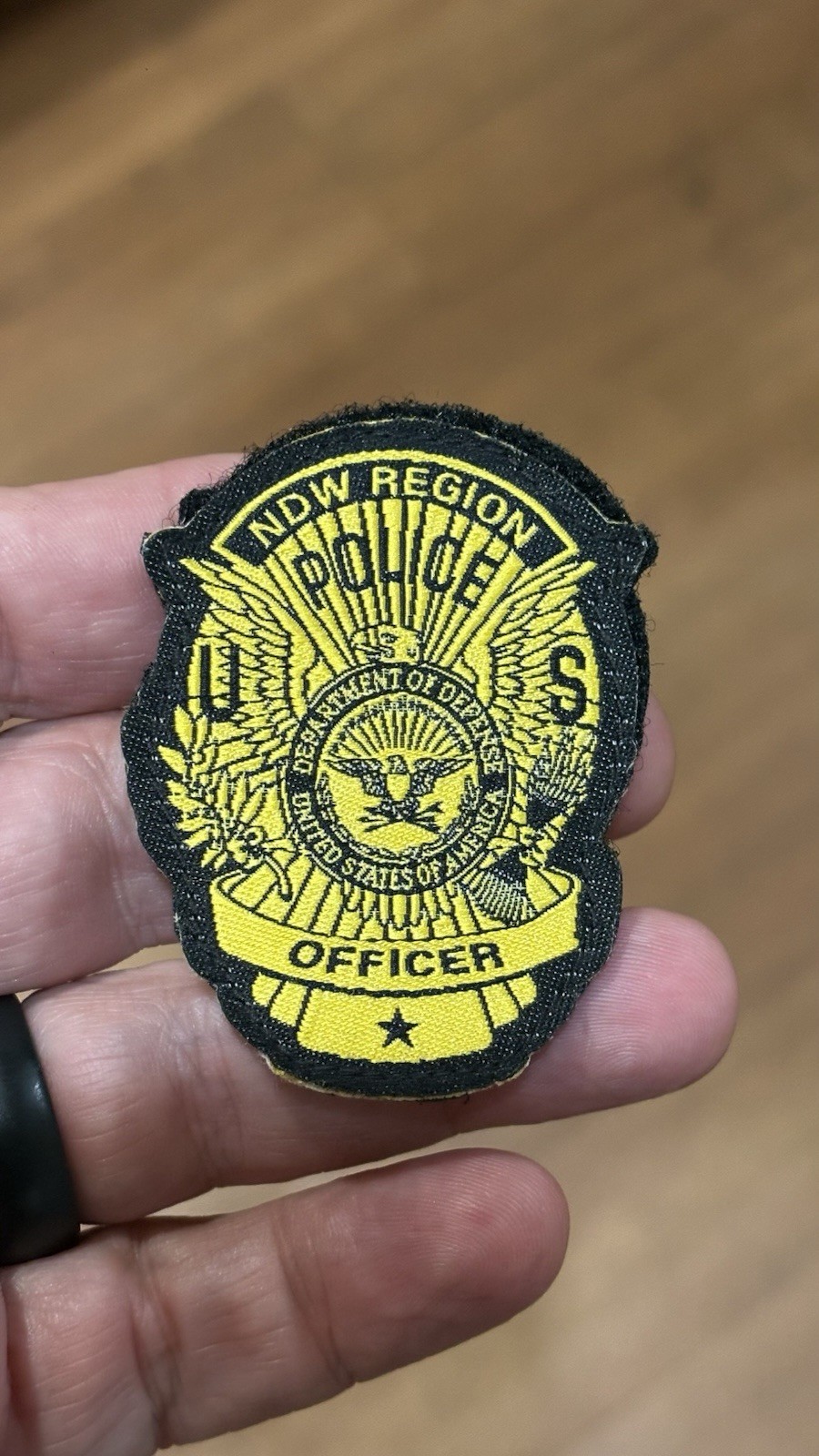 Naval District Washington NDW Navy Patch Shield 2”x2.5” US Police DoD Collector