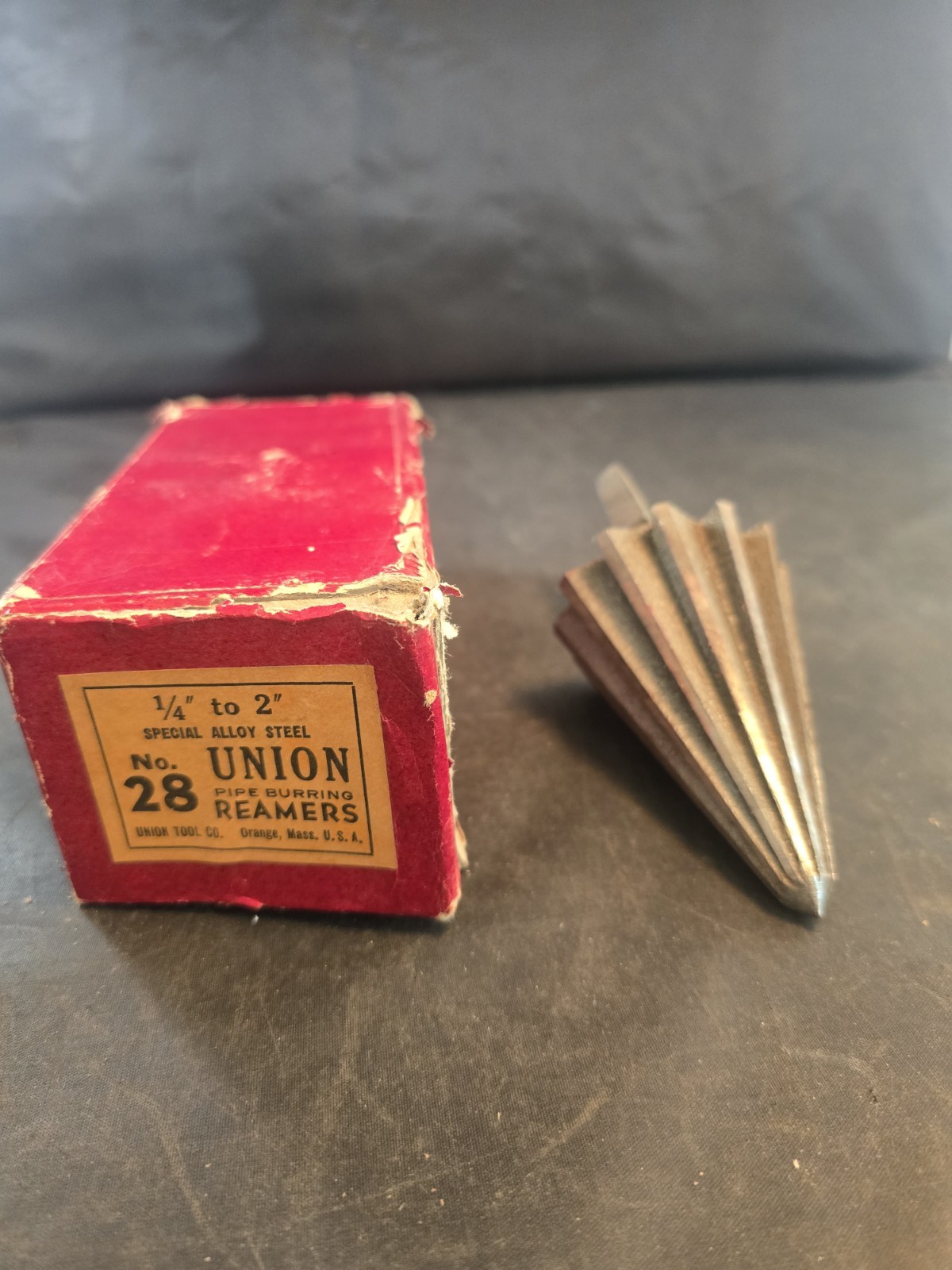 VTG Union Tools Pipe Burring Reamer No. 28  1/4