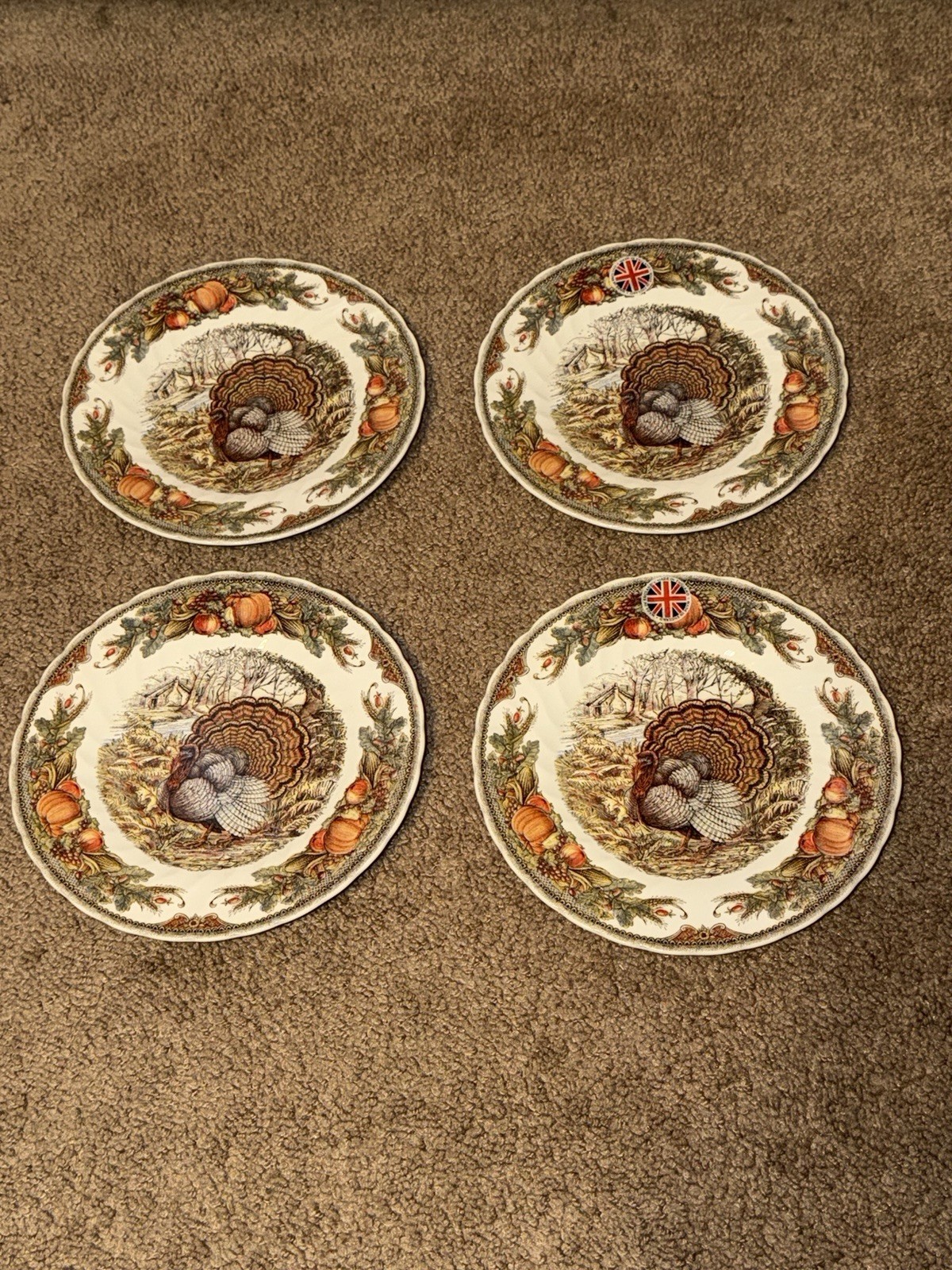 Queen\'s Harvest Bounty Salad Plate* Never Used* 10880426*