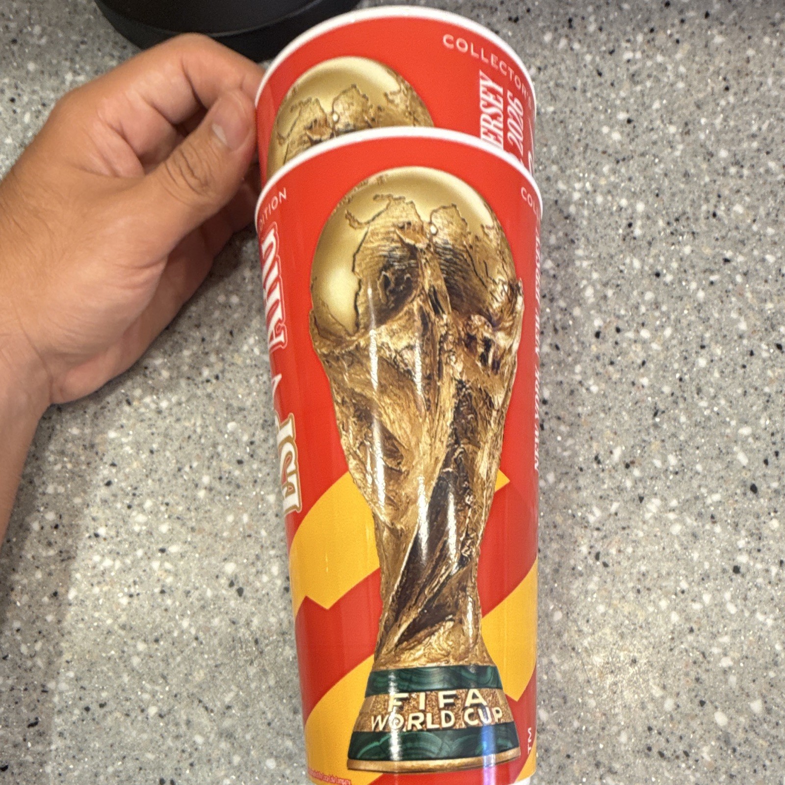 NEW 2 pc Coca-Cola Collector’s Champions Cup Fifa 2026 Spain Vs Argentina