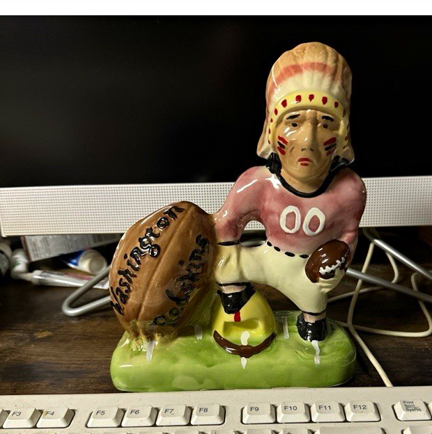 1950’s Rare Large Washington Redskins Gibbs Conner Bank