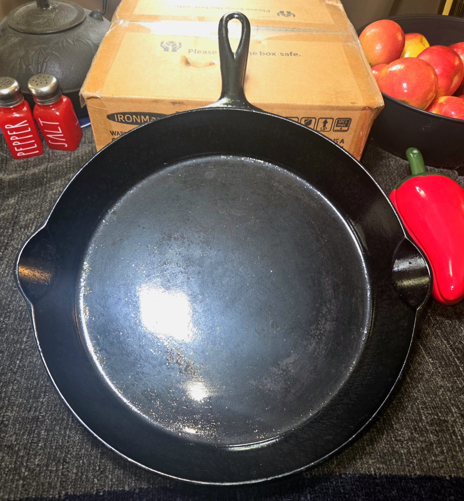 Pre Griswold Erie #11 First Series Cast Iron Skillet Pan Rare