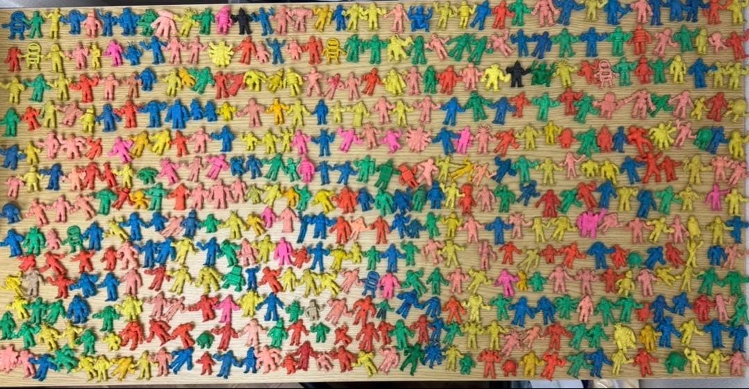 Kinnikuman Eraser Lot 490 Figures Vintage Second-Hand Kinnikuman Eraser Lot 490 Figures Vintage Second-Hand