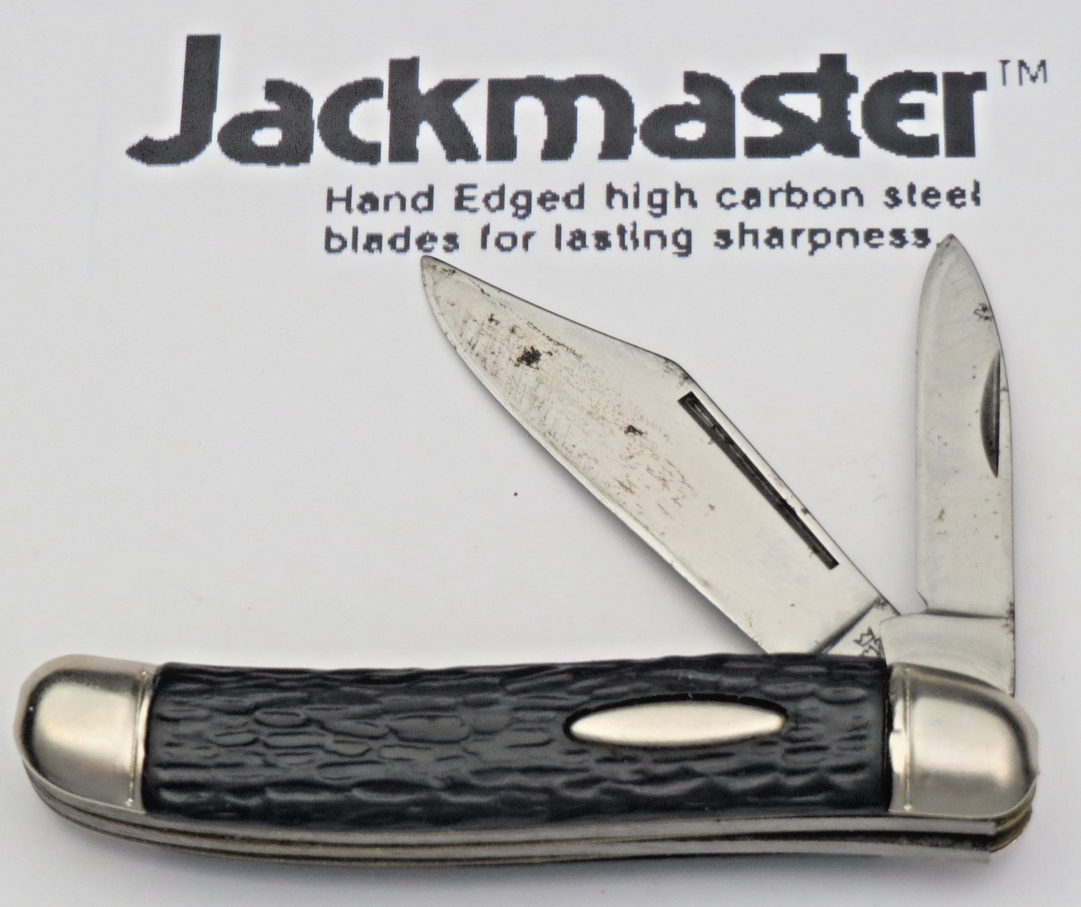 Vintage IMPERIAL IRELAND Serpentine Jack Knife - Solid Used Knife - Carbon Steel