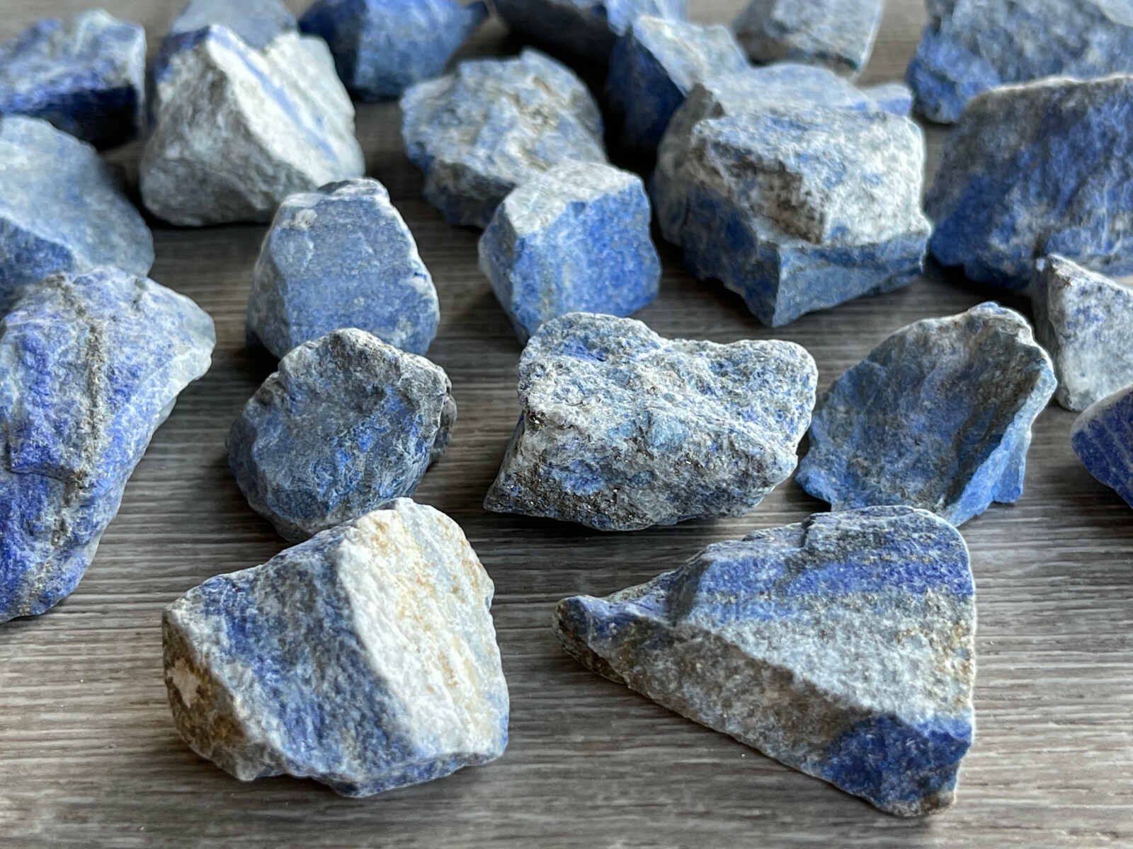 Grade A+ Large Lapis Lazuli Raw Stone 1-2 Inches, Wholesale Bulk Lot Grade A+ Large Lapis Lazuli Raw Stone 1-2 Inches, Wholesale Bulk Lot