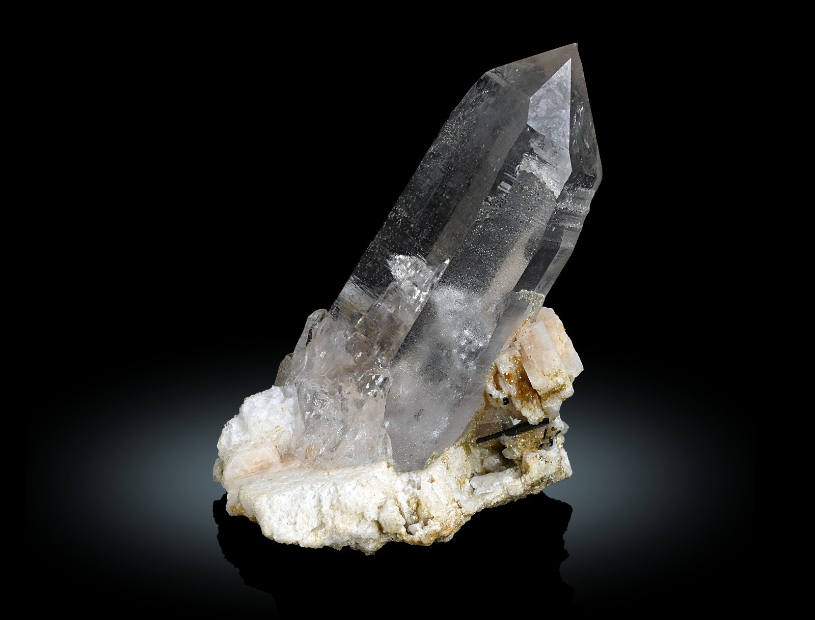 66g Natural Quartz Crystal on Matrix Sharp Termination Collector Specimen