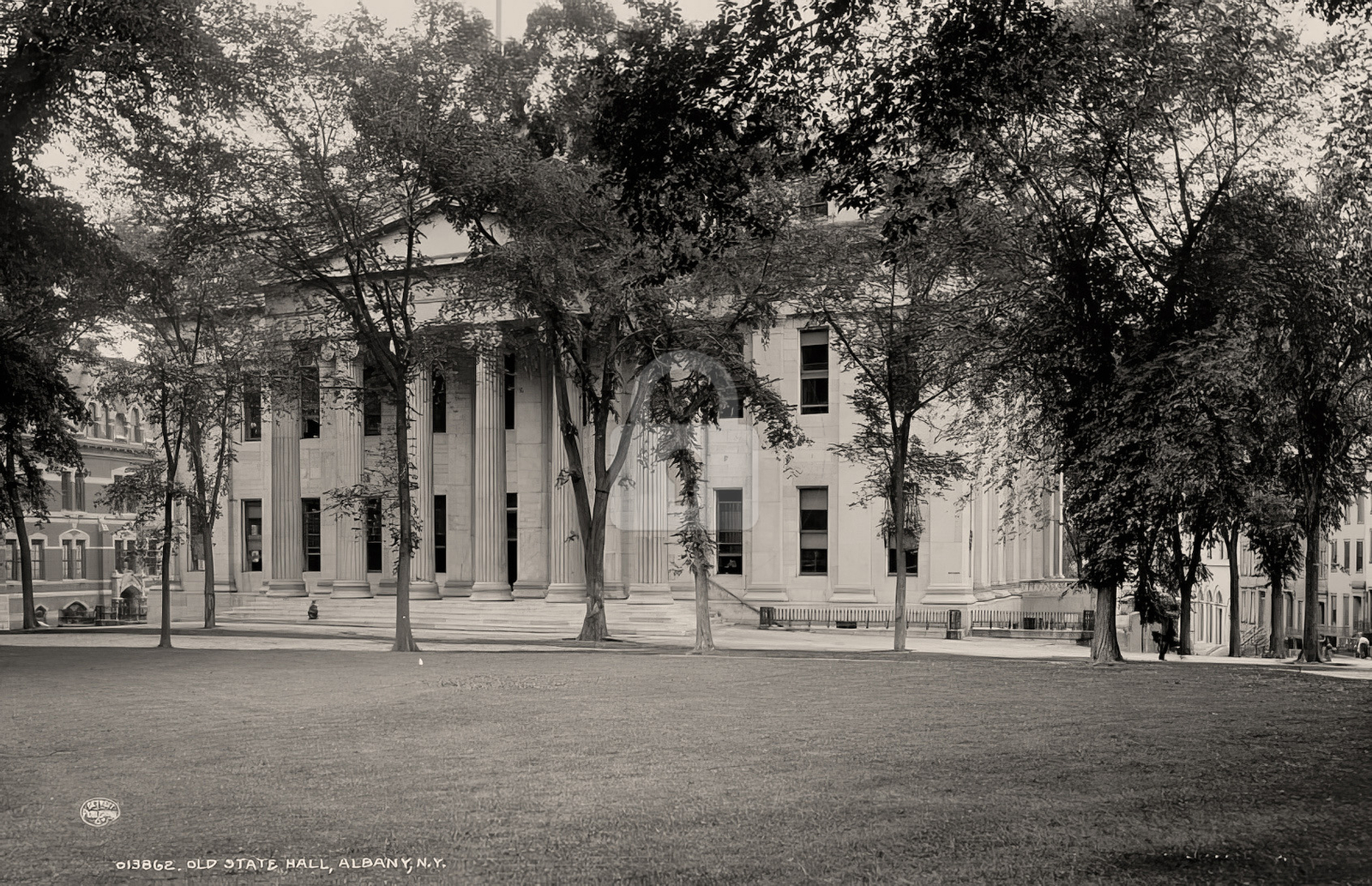 Old State Hall Albany NY New York 1 c1900 RPPC Photo Postcard COPY
