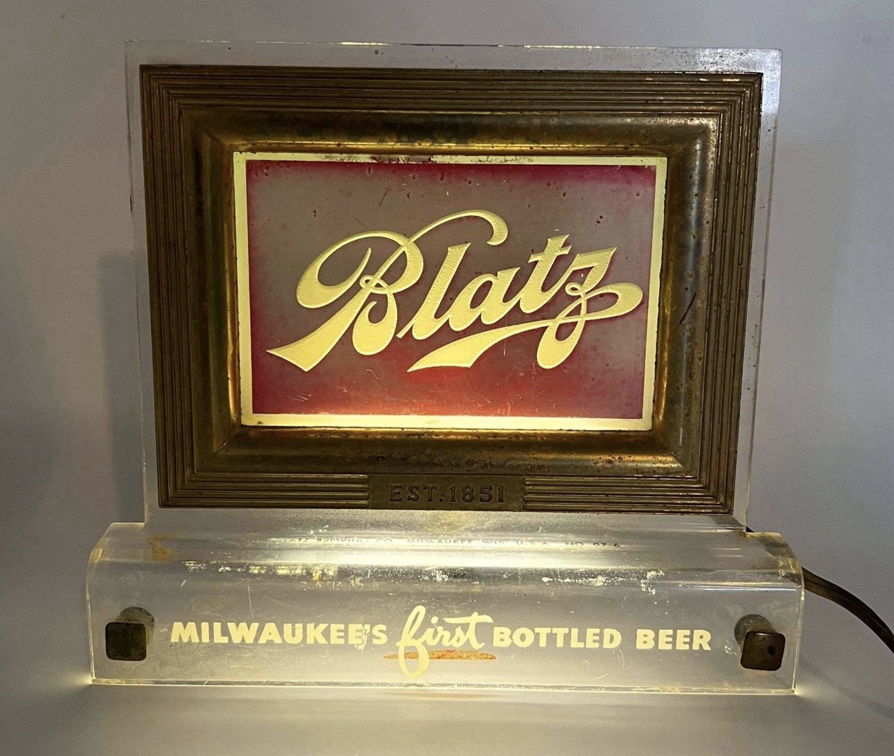Vintage Blatz \