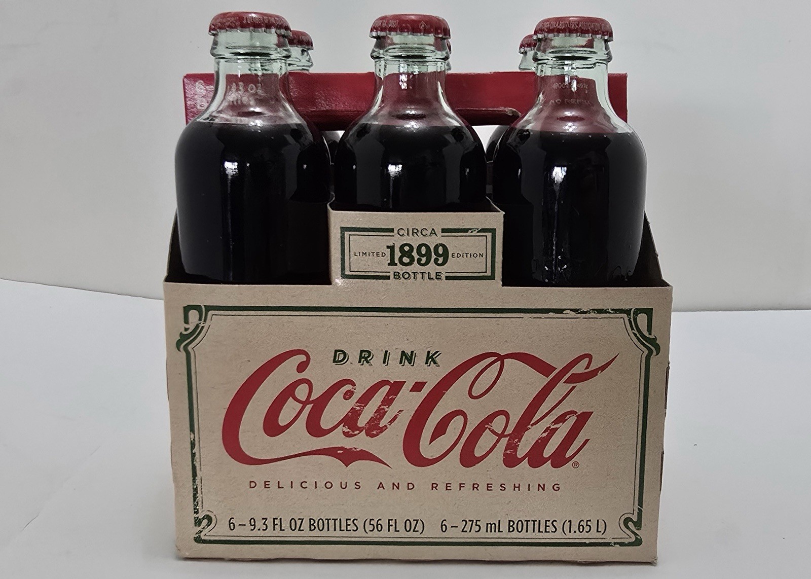 Coca-Cola Circa 1899 Limited Edition 6-pack Vintage 2007 Coca Cola Unopened Coca-Cola Circa 1899 Limited Edition 6-pack Vintage 2007 Coca Cola Unopened