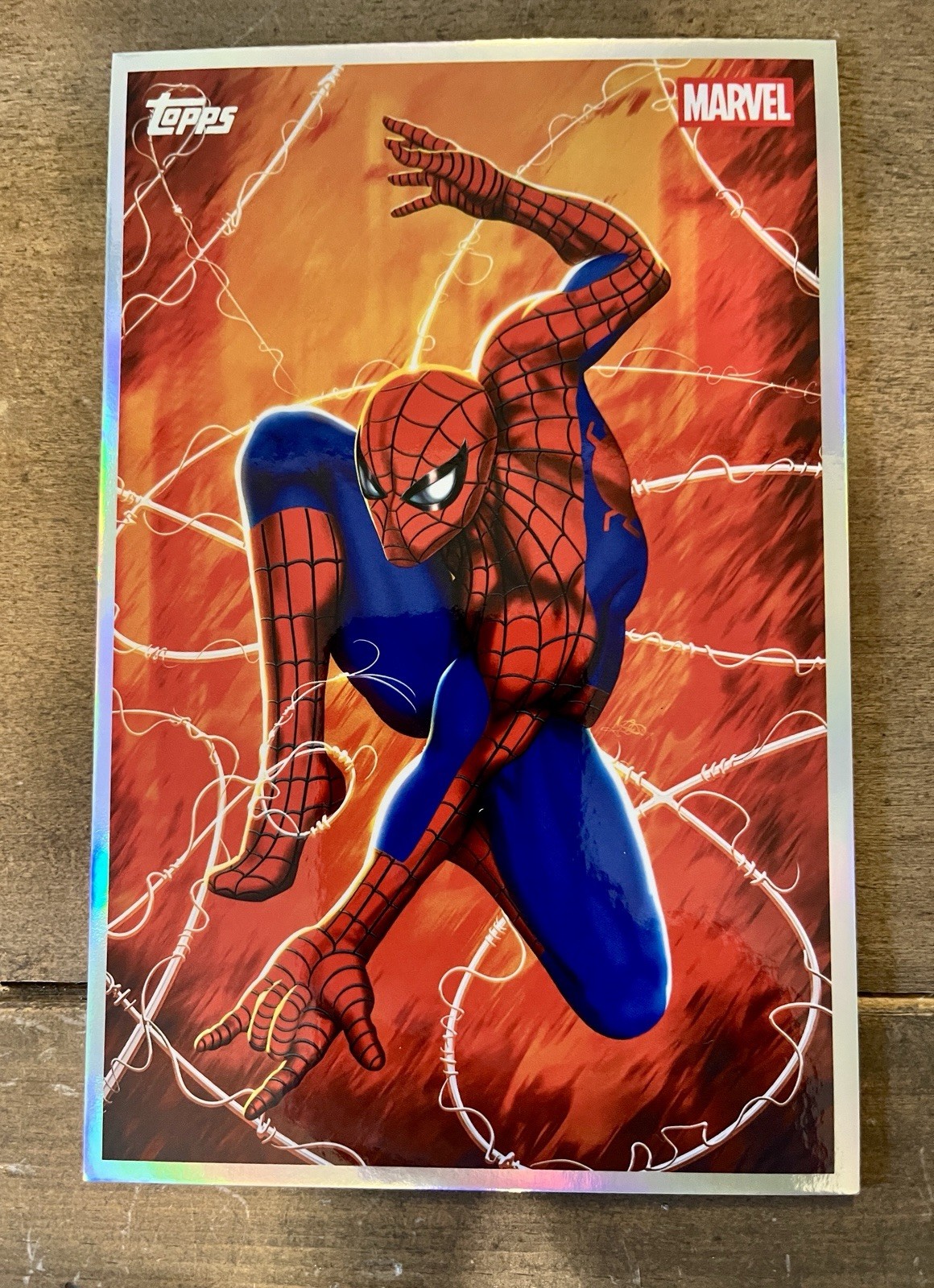 2026 Topps Marvel Vault Spider-Man Box Topper Originals Art Card Ariel Diaz 2026 Topps Marvel Vault Spider-Man Box Topper Originals Art Card Ariel Diaz