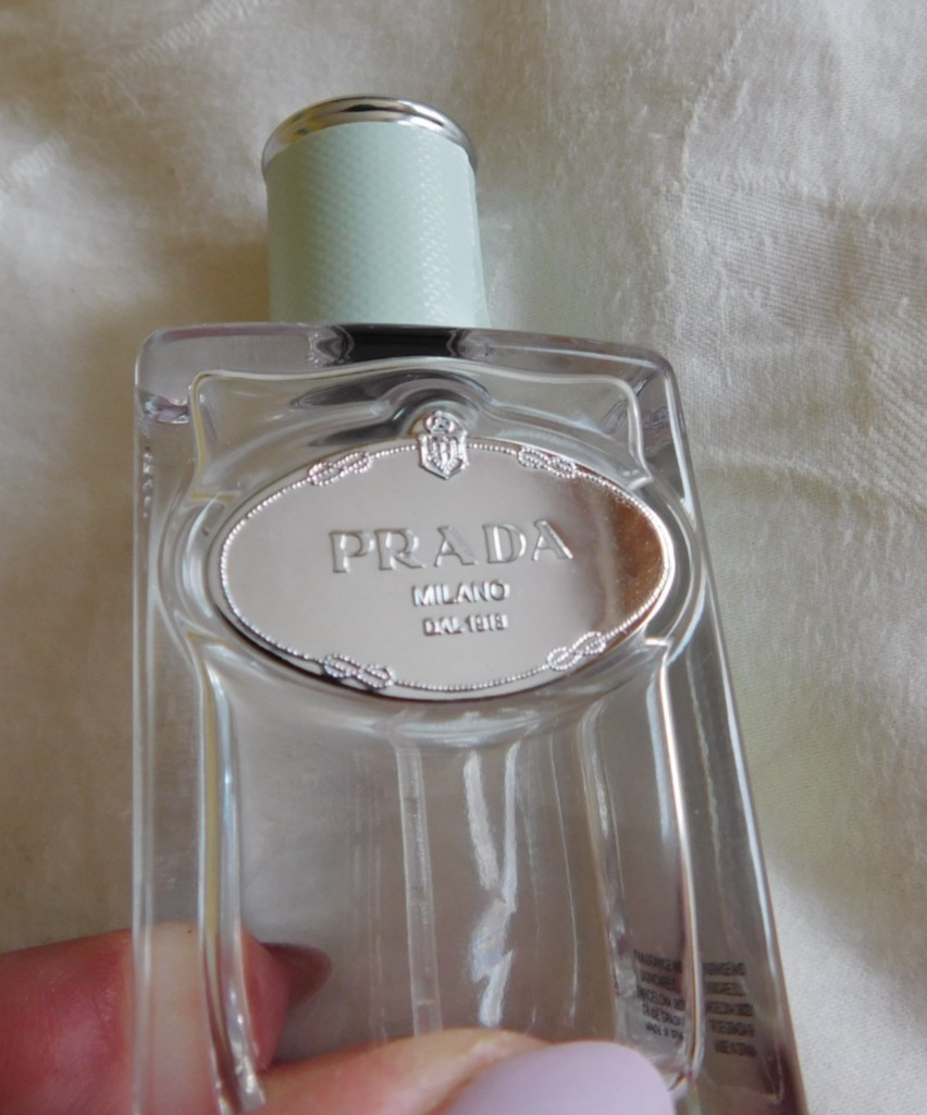 Prada Milano EMPTY bottle Eau De Parfum Infusion De Fleur D\'Iris 1.7 fl. oz EDP Prada Milano EMPTY bottle Eau De Parfum Infusion De Fleur D\'Iris 1.7 fl. oz EDP