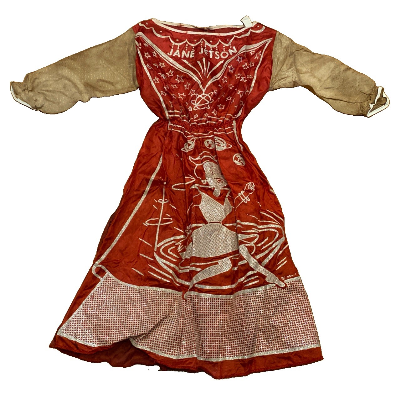 Vintage 1960s Ben Cooper The Jetson Jane Jetson Child’s Dress Halloween Costume 