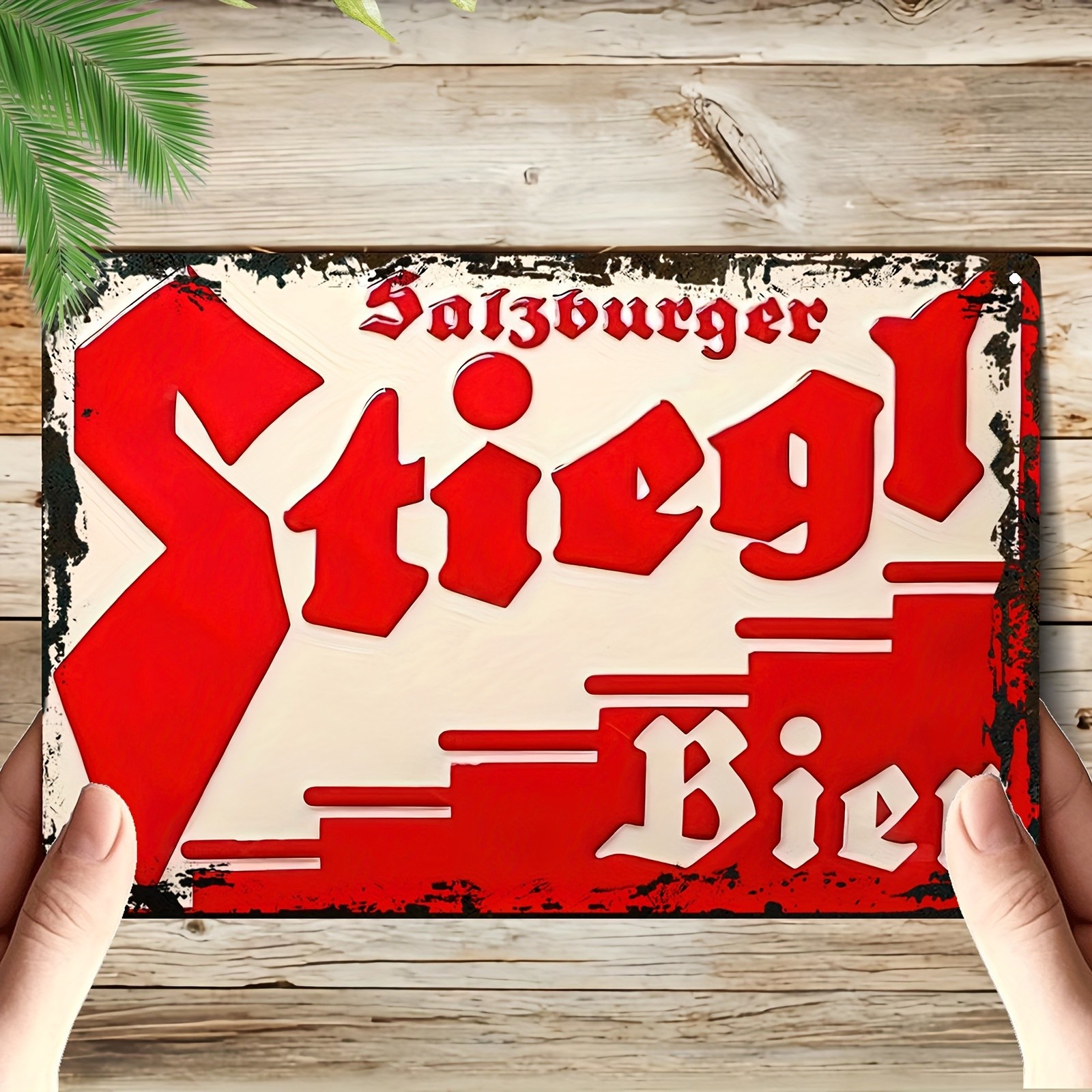 Vintage Salzburg Stieg Beer Suitable for Tin Metal Signs Home Décor 8x12