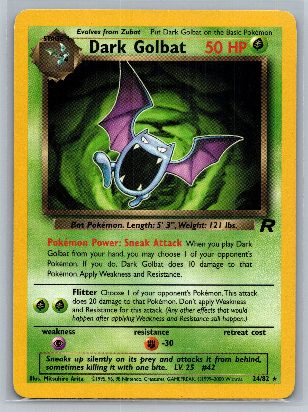 Team Rocket #24/82 Dark Golbat (24) Team Rocket #24/82 Dark Golbat (24)