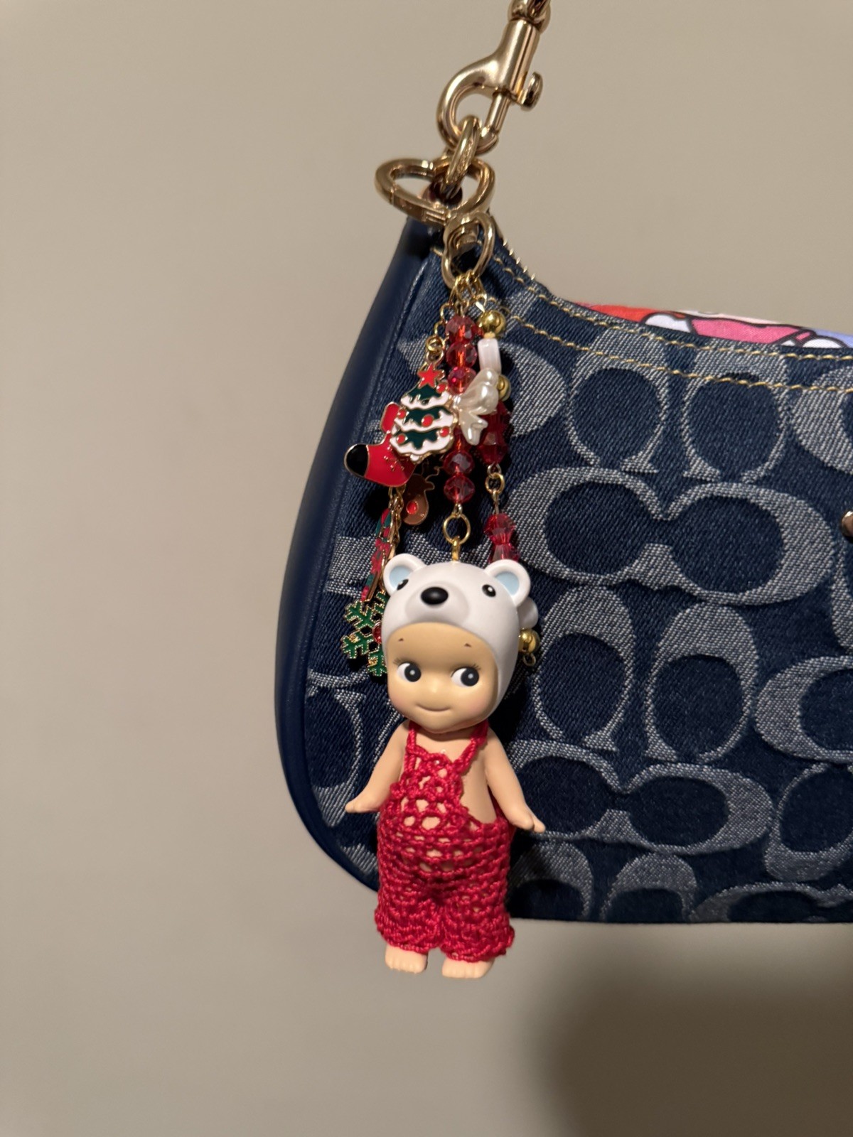 Authentic Sonny Angel Custom Christmas Keychain (see description) 