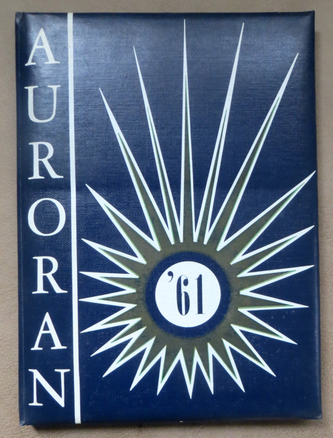 East Aurora High School Yearbook 1961 Auroran New York Annual Vintage Hardcover