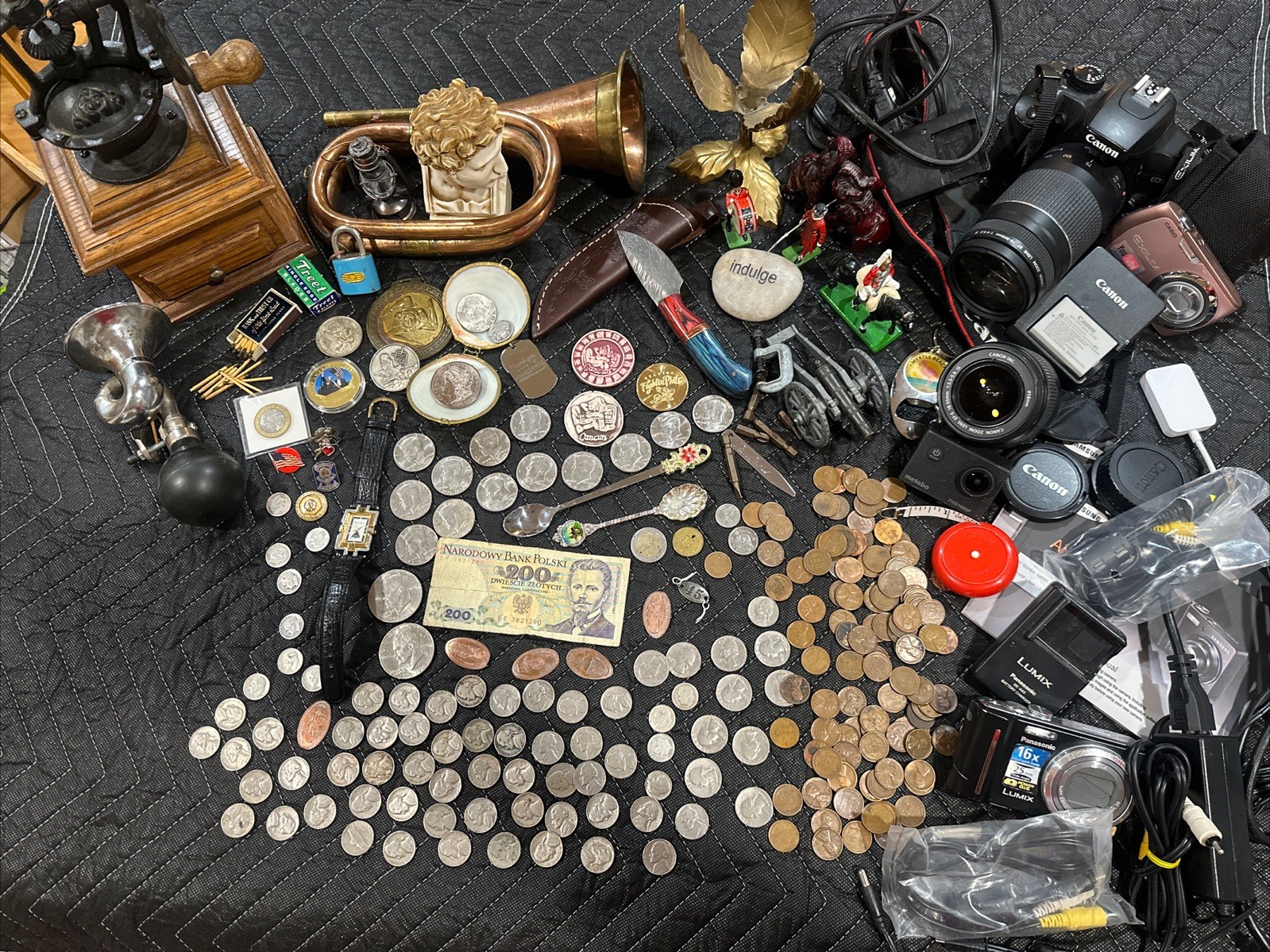 Huge Junk Drawer Lot  Silver..ect. 