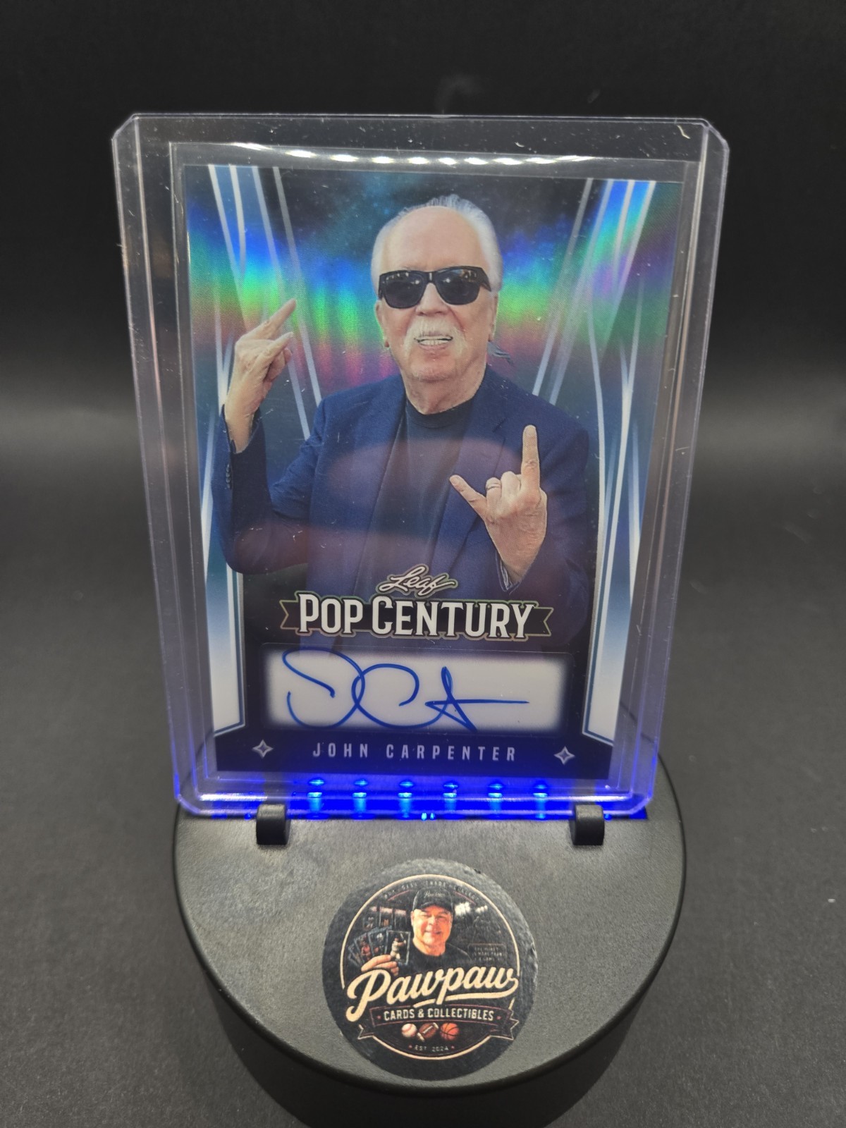 John Carpenter 2025 Leaf Pop Century Auto Autograph 3/7 BA-JC4 Halloween