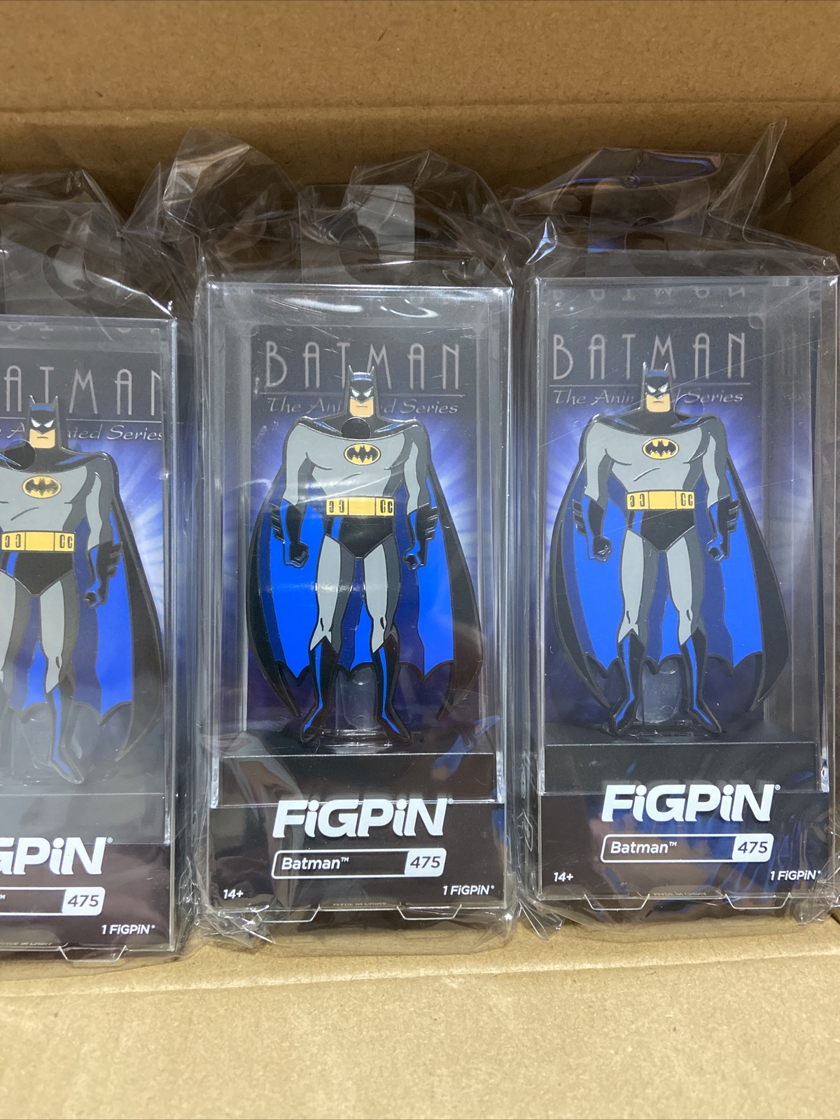 Figpin Batman #475 Batman Animated Series 1st Edition Hard Case