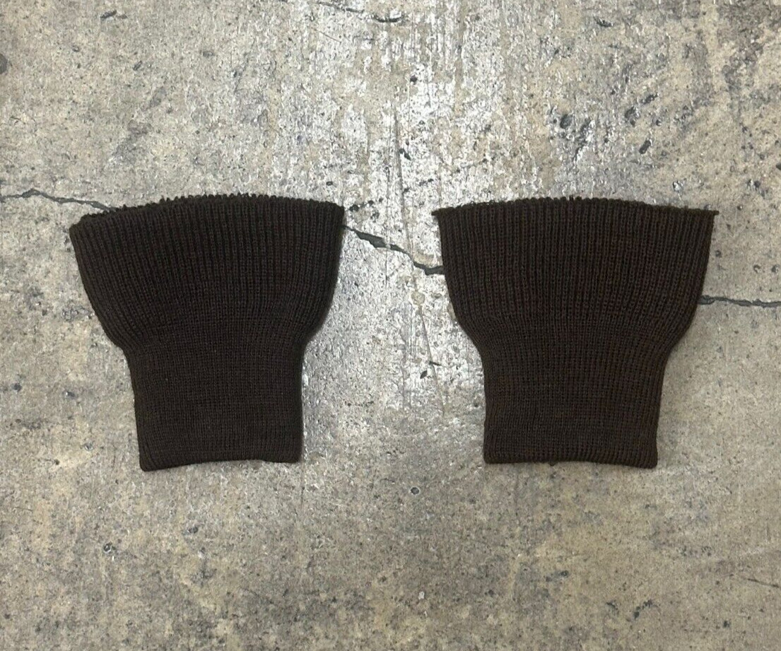 ( 1 ) Pair of NOS US Military G-1 Flight Jacket Knitted Wool Cuff, V-37