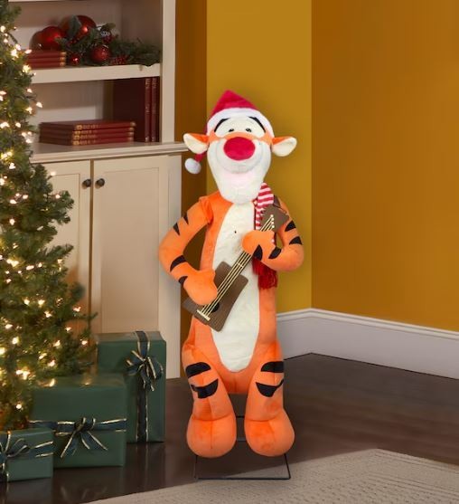 PRESALE 4 FT ANIMATED TIGGER FROM WINNIE THE POOH CHRISTMAS ANIMATRONIC PROP