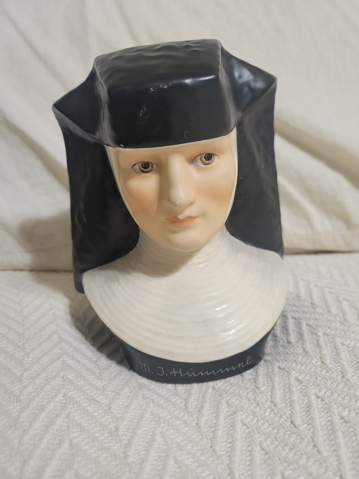 VNTG 1978 Goebel Nun Bust Head Figurine W. Germany 6 1/4\