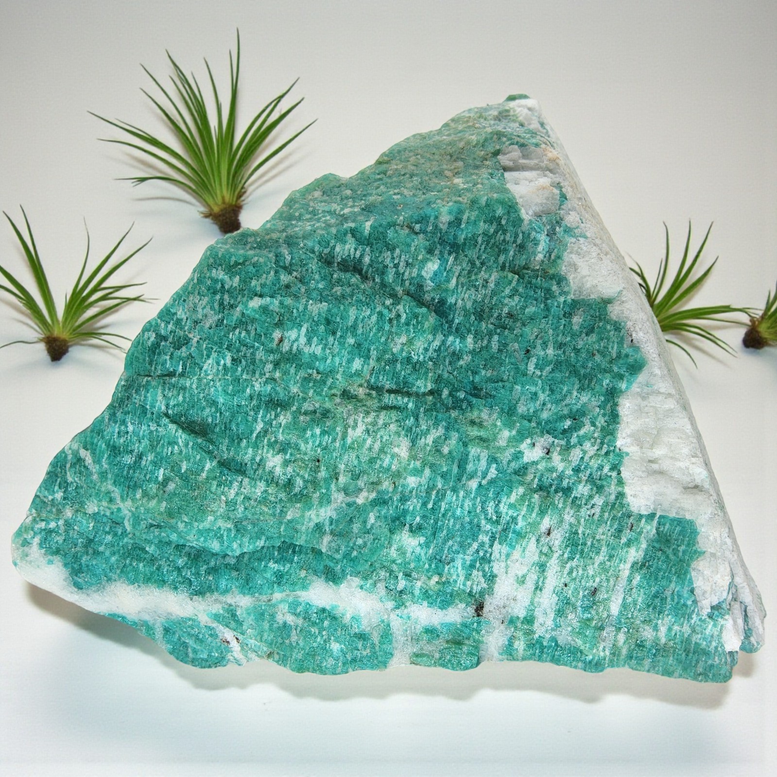Russian Amazonite, 4.25 lbs, cabbing rough, #R-6883 Russian Amazonite, 4.25 lbs, cabbing rough, #R-6883