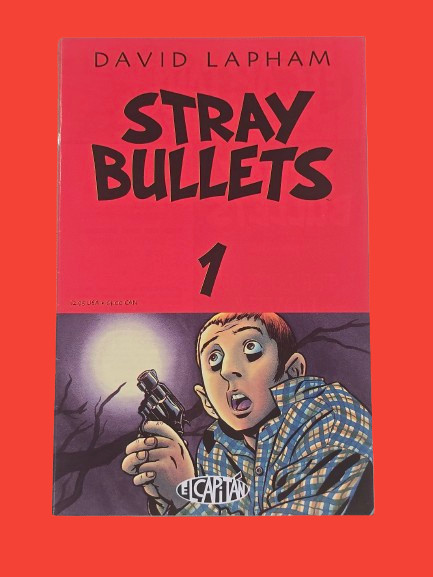 Stray Bullets #1 1995 El Capitan David Lapham Crime Comic 1st Print