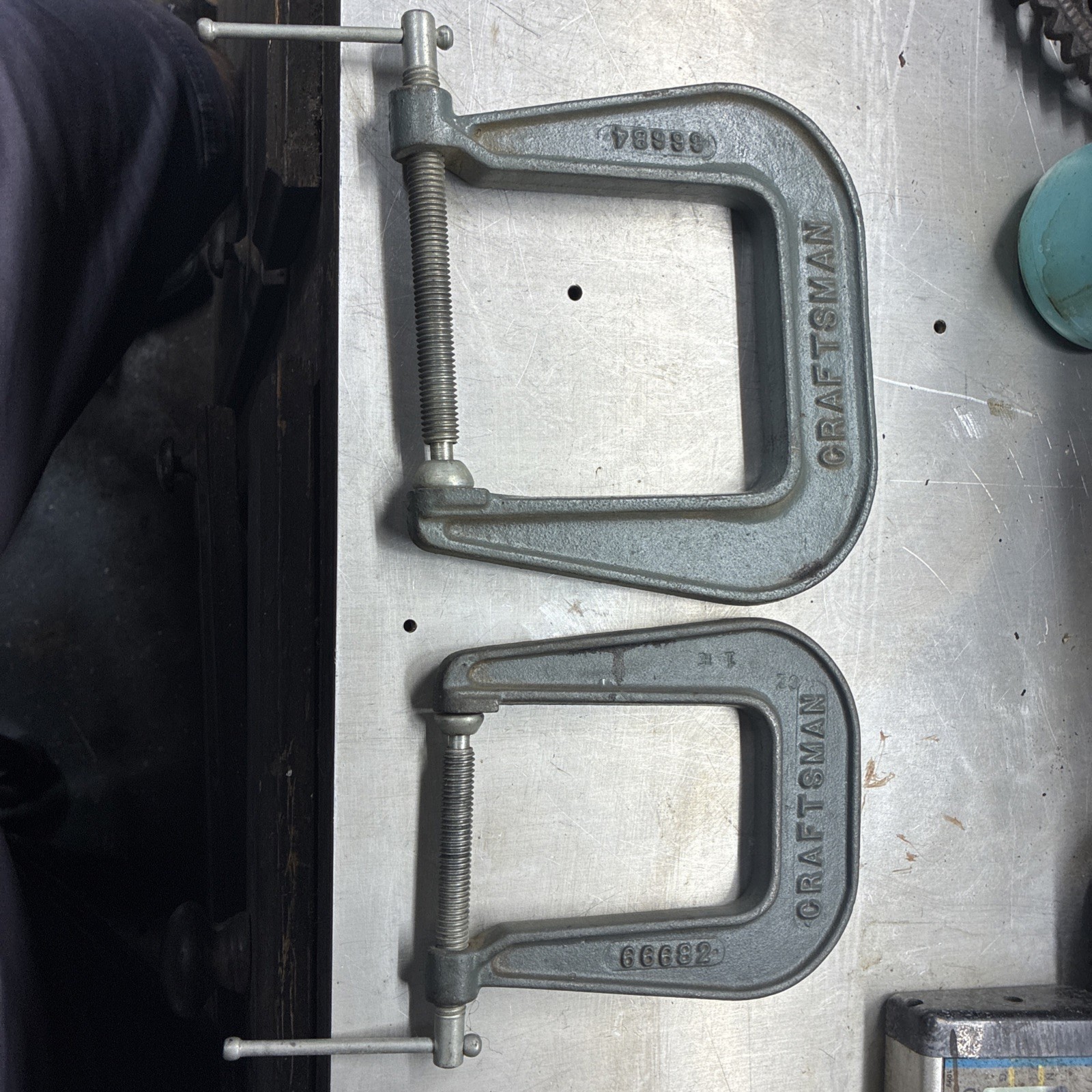 Craftsman 66684 ,66682 Pearlitic Deep C Clamps Craftsman 66684 ,66682 Pearlitic Deep C Clamps